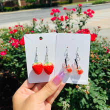 Load image into Gallery viewer, Strawberry Earrings